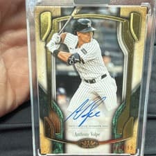 2026 Topps Tier One Break Out Autographs Anthony Volpe #BOA-AV card
