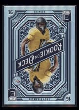 2024 Donruss Elite Rookie on Deck Troy Franklin #20 card