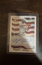 2025 Topps Archives 1995 Topps Cyberstats Autographs Wyatt Langford #95CA-WL card