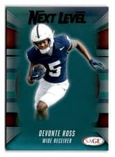 2026 SAGE Football Base Set Devonte Ross #40 card