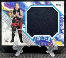 2025 Topps Exalted WWE Wrestling Mega Materials Solo Sikoa #MM-SS card