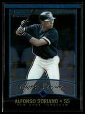Alfonso Soriano 2001 Bowman Chrome card