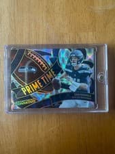 Sam Darnold 2025 Panini Revolution Prime Time Performers card