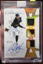 2025 Panini Flawless Mastercraft Signatures Paul Skenes #10 card