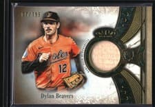 2026 Topps Tier One Rookie Relics Dylan Beavers #RR-DB card