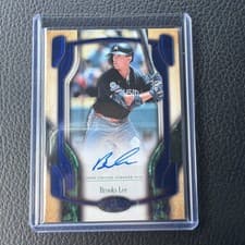 2026 Topps Tier One Break Out Autographs Brooks Lee #BOA-BL card