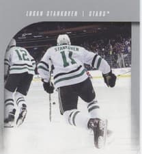 Logan Stankoven 2024-25 Upper Deck Credentials Jumping on the Ice card