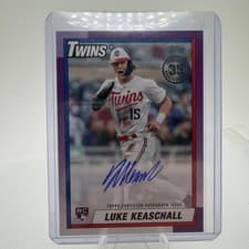 2025 Topps Update 1990 Topps Baseball Autographs Luke Keaschall #90AU-KEA card