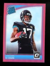 DJ Chark Jr. 2018 Donruss Optic card