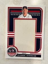 2025 Panini Stars & Stripes Jumbo Material Jersey Josh Hammond #JMJ-JH card