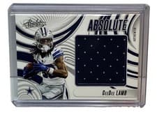 2025 Panini Absolute Absolute Jumbos CeeDee Lamb #AJ-CLB card