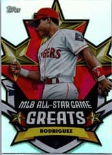2025 Topps All Star Game All-Star Game Greats Ivan Rodriguez #ASGG-8 card