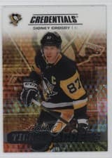 2025-26 Upper Deck Credentials Acetate Ticket Access Sidney Crosby #TA-SC card