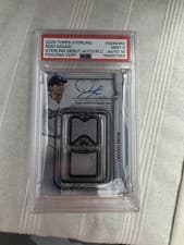 2025 Topps Sterling Debuts Autographed Relics Roki Sasaki #SDBA-RO card