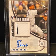 2025 Topps Update Major League Material Autographs Edgar Quero #MMAU-EQ card