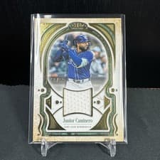 2026 Topps Tier One Tier One Talent Relics Junior Caminero #T1TR-JCA card
