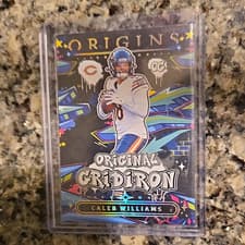 2025 Panini Origins Original Gridiron Caleb Williams #3 card