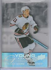 2025-26 Upper Deck Young Guns Acetate Oliver Moore #216 card