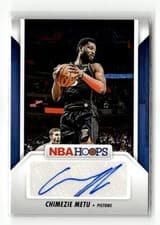 2024-25 Hoops Great SIGnificance Chimezie Metu #GS-CMP card