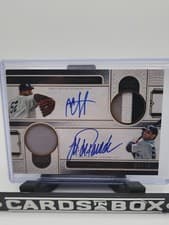 2025 Topps Definitive Collection Dual Autograph Relic Collection Jorge Posada #DARC-SP card