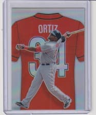 David Ortiz 2025 Panini Crusade Numbers card