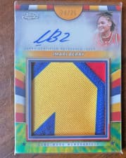 2024 Topps Chrome McDonald's All-American Golden Patch Autographs Imari Berry #GPA-IB card