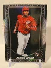 2025 Topps Chrome Shadow Etch James Wood #SE-13 card
