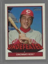 2025 Topps Heritage Undefeated Johnny Bench #U-1 card