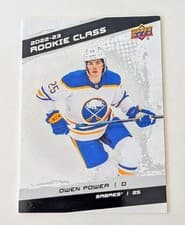 Owen Power 2022 Upper Deck Rookie Class card