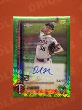 David Festa 2025 Topps Chrome Logofractor Edition Rookie Autographs card
