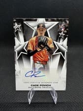 2025 Topps Baseball Stars Autographs Cade Povich #BSA-CP card