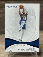 Donovan Mitchell 2018 Panini Immaculate Collection card