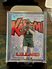 Damian Lillard 2023 Panini Crown Royale Kaboom card