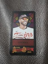 2025 Topps Allen & Ginter Mini Stained Glass Carlos Correa #91 card