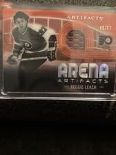 2024-25 Upper Deck Artifacts Arena Artifacts Reggie Leach #AA-LE card