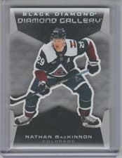 2025-26 Upper Deck Black Diamond Diamond Gallery Nathan MacKinnon #DG-NM card