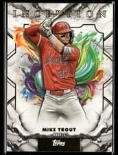 2025 Topps Inception Base Set Mike Trout #100 card