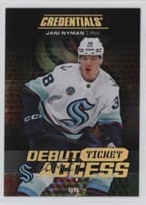 2025-26 Upper Deck Credentials Base Set Jani Nyman #136 card