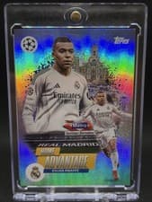2025-26 Topps UEFA Club Competitions Home Pitch Advantage Kylian Mbappé #HP-5 card