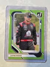 Layne Riggs 2026 Panini Donruss NASCAR card