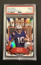 2024 Finest Main Attraction Drake Maye #MA-13 card