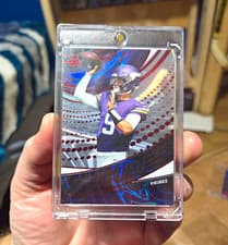 2025 Panini Revolution Futures J.J. McCarthy #8 card