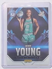 Jackie Young 2026 Panini Instant Unrivaled Studio Stars card