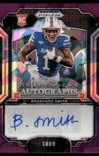 2025 Panini Prizm Draft Picks Draft Picks Autographs Brashard Smith #47 card