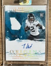 Travis Hunter 2025 Panini Origins Rookie Autographs card