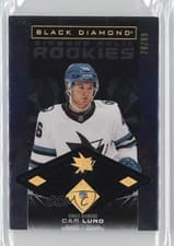 Cam Lund 2025-26 Upper Deck Black Diamond Base Diamond Relic Rookies card
