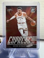 Victor Wembanyama 2024 Panini Donruss Optic Express Lane card