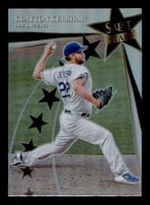 Clayton Kershaw 2022 Panini Select Stars card