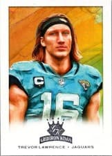 Trevor Lawrence 2021 Panini Chronicles Gridiron Kings card
