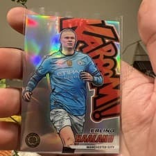 2025 Panini Prizm FIFA Club World Cup Kaboom! Erling Haaland #12 card